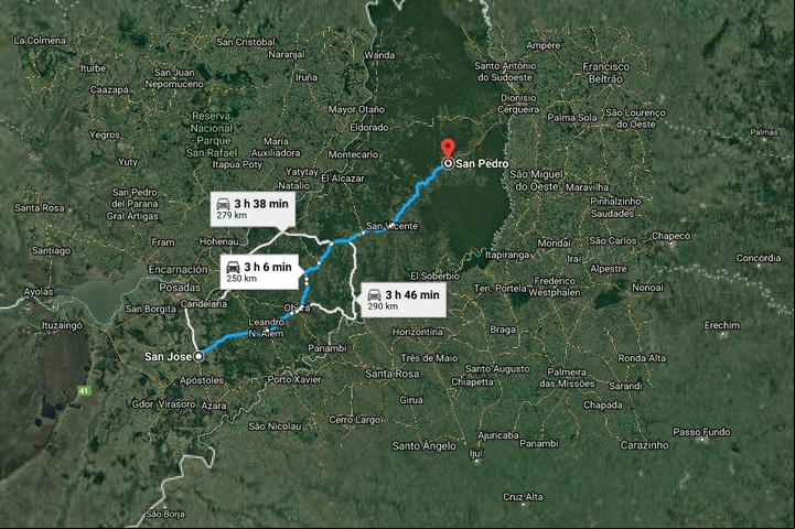 Ruta 14, por el corazón de la selva misionera.