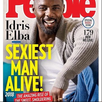 Idris Elba es elegido a los 46 años como el "hombre vivo más sexy" por la revista People