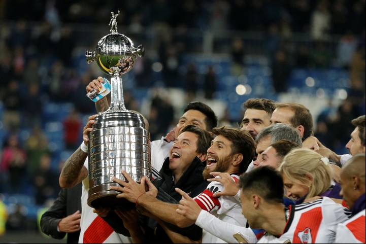 La Libertadores contra Boca hizo olvidar a muchos hinchas las penurias del descenso.