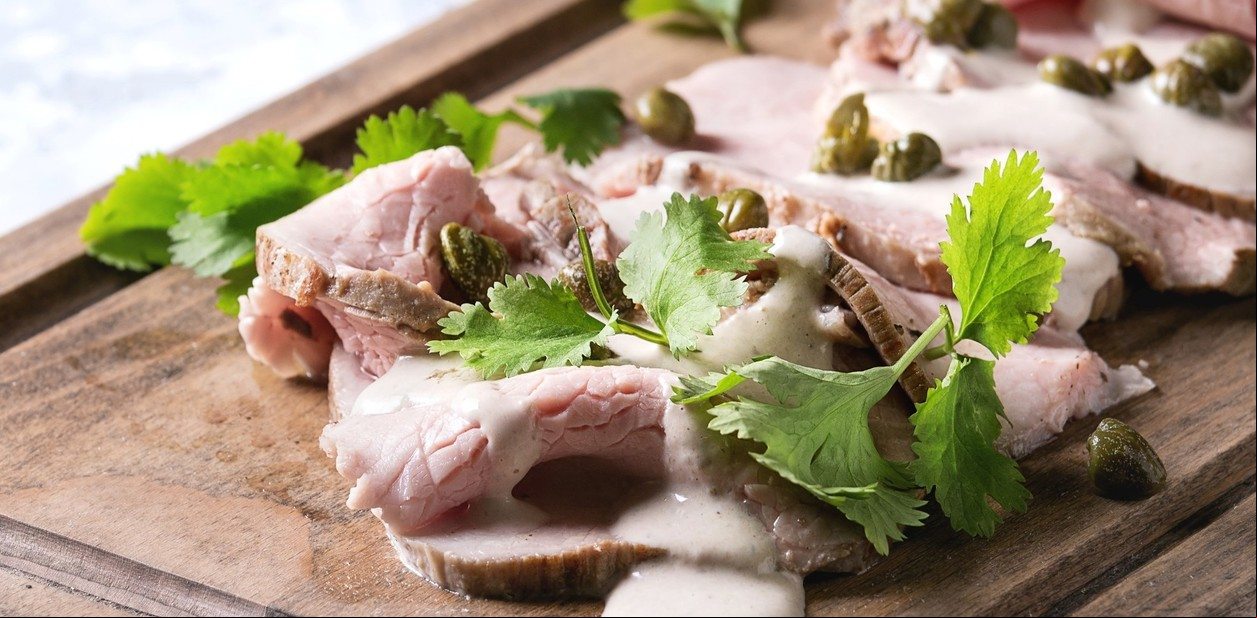 Receta de Vitel toné de lengua