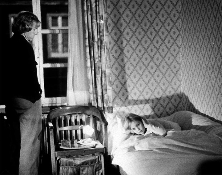 Alicia en las ciudades. Un fotograma de la película de 1974 del alemán Wim Wenders.