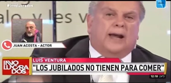 Tensión al aire: Fuerte discusión entre Luis Ventura y Juan Acosta por la inflación
