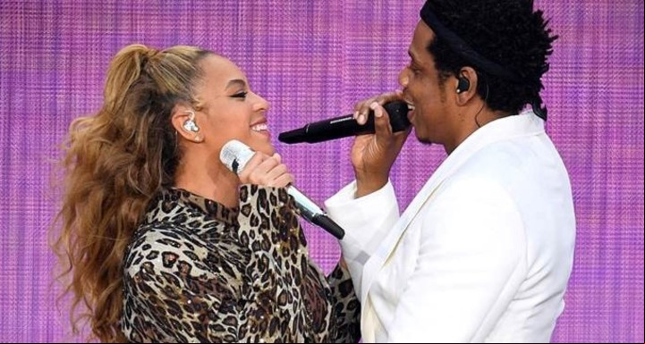 Beyoncé y su marido Jay Z. El robo está valuado en un millón de dólares.