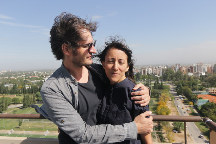 Felipe Zegers y Gabriela Medrano Viteri estuvieron detenidos acusados de terrorismo (Daniel Cáceres)