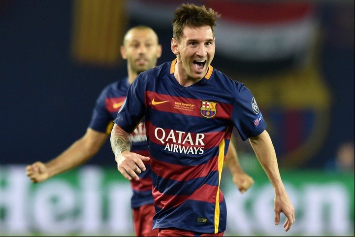 2014/15: Con Neymar, Suárez y Luis Enrique DT. Mete 43 goles y gana la Champions otra vez.