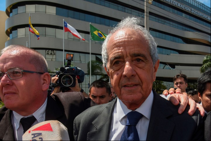 Rodolfo D'Onofrio, en Paraguay, pero en 2018. Foto: AFP