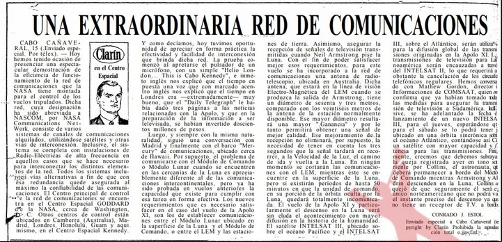 Las notas de Estol en Clarín.