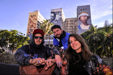 Fotogalería: los murales del hospital de Clínicas, convertidos en obras de arte por la verdad y la justicia