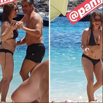 Pablo Echarri y Nancy Dupláa, de vacaciones en Mallorca