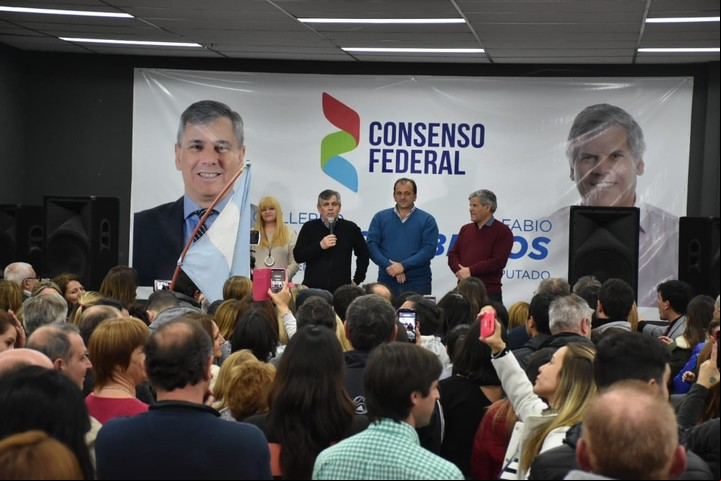 La imagen del bunker que compartió el actual intendente, Guillermo Britos.