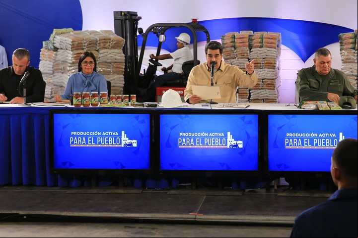 El presidente de Venezuela, Nicolás Maduro. Foto Xinhua/Presidencia de Venezuela. 