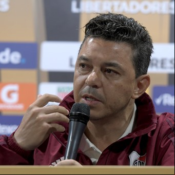 Marcelo Gallardo, sin pelos en la lengua: "Las decisiones arbitrales fueron escandalosas"