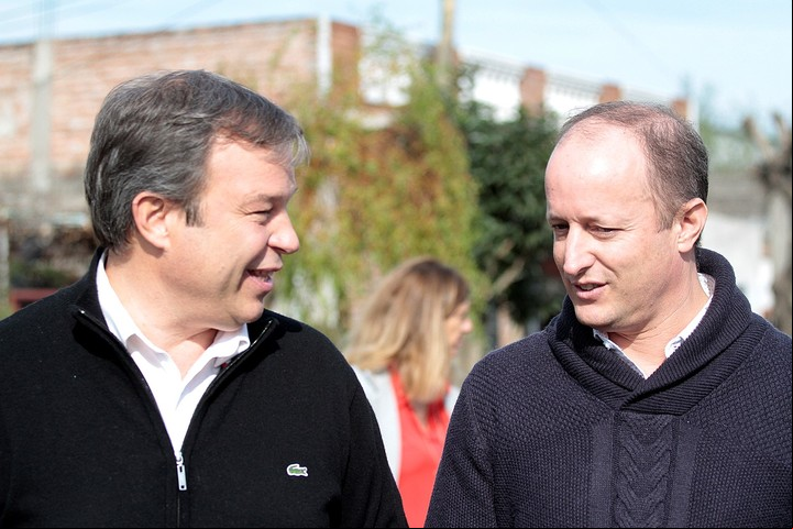 Mariano Cascallares y Martín Insaurralde.