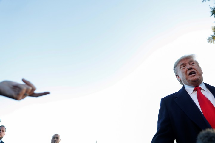 Donaldo Trump llamó a Alberto Fernández. (Reuters)