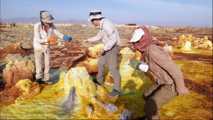 Algunas  bacterias fueron introducidas por los humanos durante expediciones y visitas turísticas al sitio (Instagram).