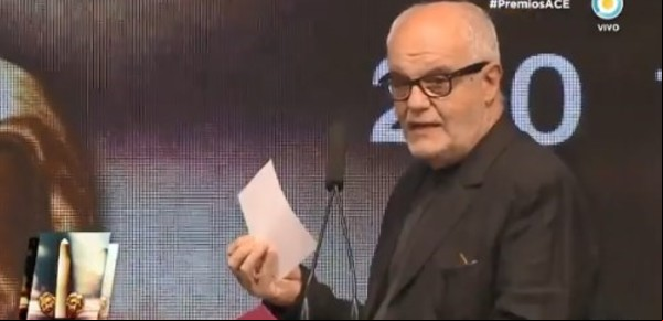 Después del papelón en los Premios Ace,  Juan Leyrado los comparó con los Oscar