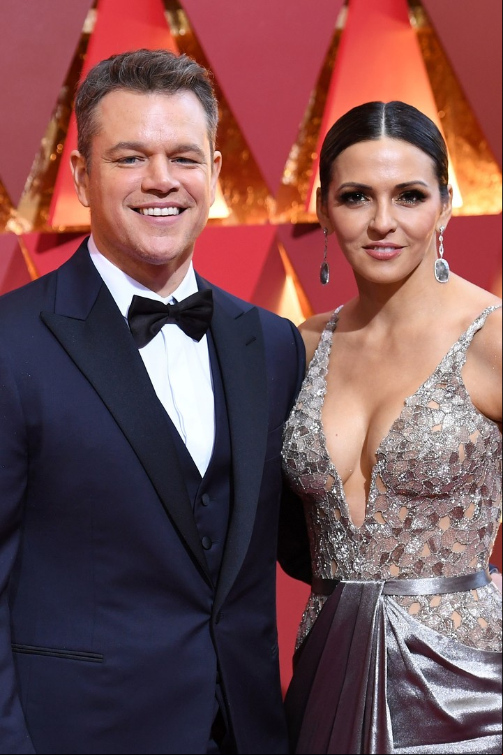 Matt Damon conoció a su esposa, la argentina Luciana Barroso, en 2003 cuando ella era camarera de un bar de Miami.