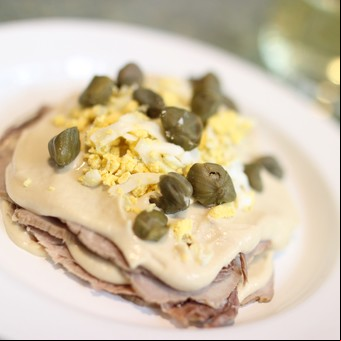 Vitel toné sin anchoas