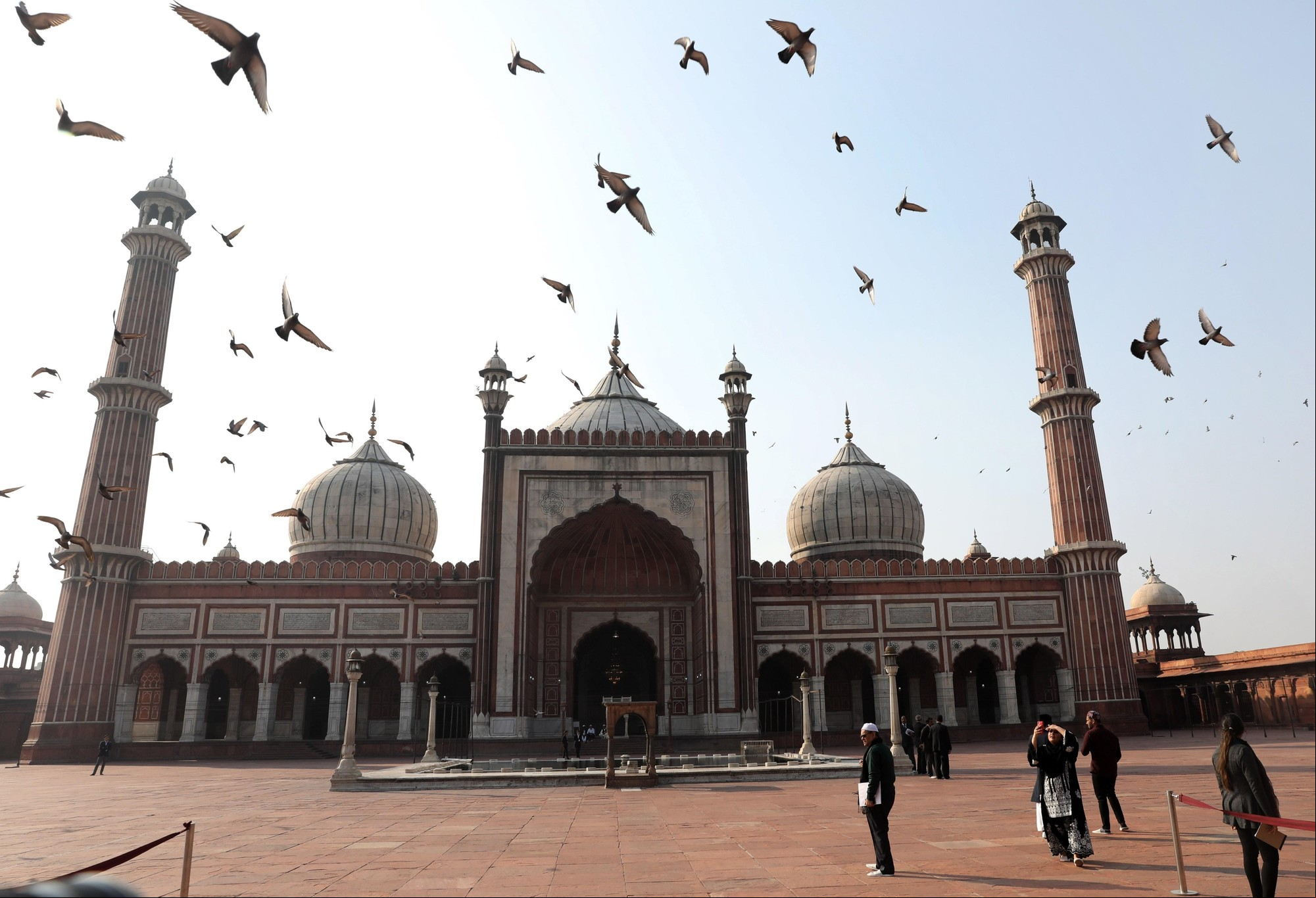 La Mezquita Jama Masjid en India. Foto: EFE.