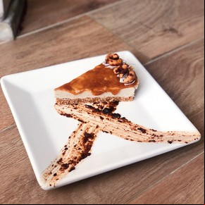 Torta vegana raw
