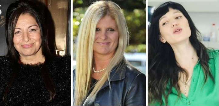 Mavi Díaz, Andrea Merenzon y Mikki Lusardi
