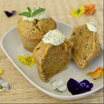 Muffins de zanahoria