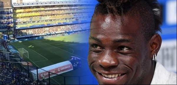 En medio de un vivo de instagram apareció Boca y Mario Balotelli no dejó dudas
