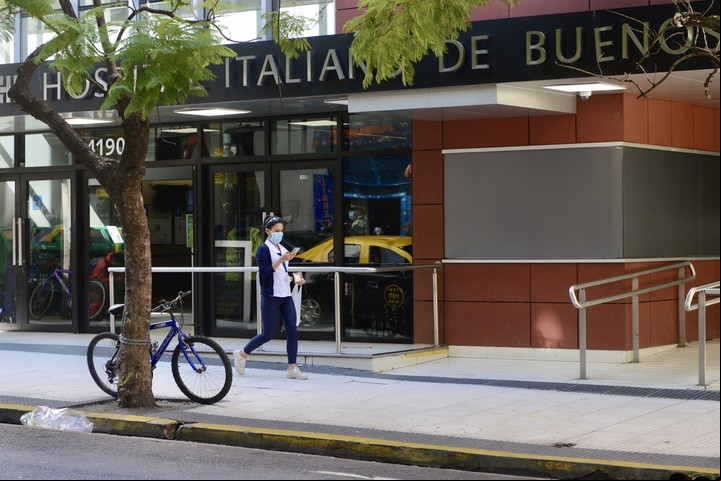 El tratamiento se está realizando en el Hospital Italiano de Buenos Aires. Foto Andrés D’Elia.