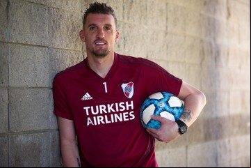 Franco Armani cumplió 100 partidos en River con un récord para la historia