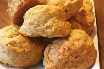 Receta de Scones de queso