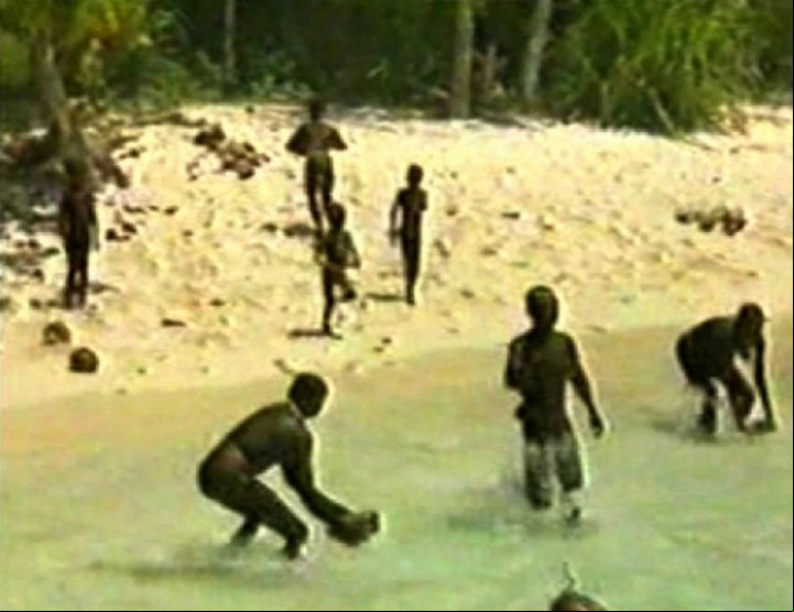 Isla Sentinel del Norte. (Foto: Survival International)