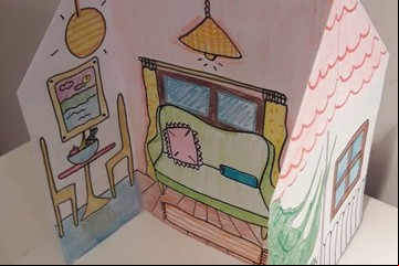 Cómo hacer una casa de papel con sólo una hoja
