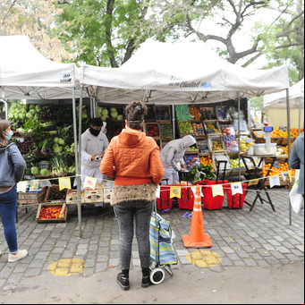 Cuarentena en Buenos Aires: las ferias barriales volvieron con buenos precios y distancia social