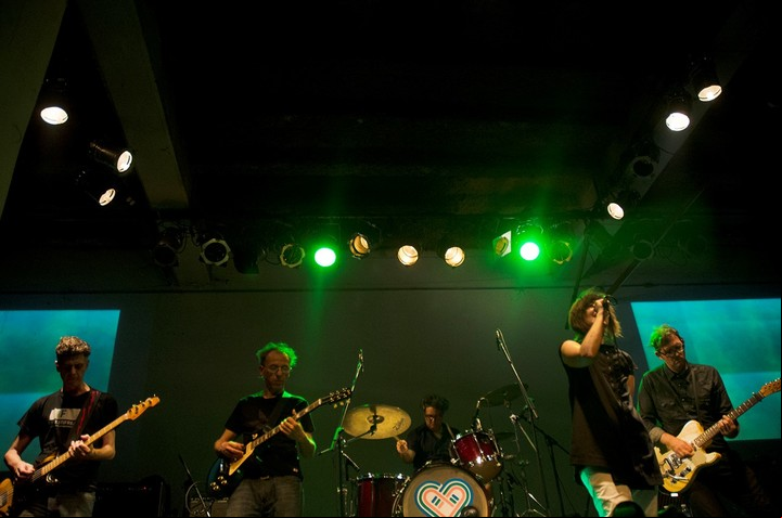 Suárez, la banda de Rosario Bléfari. Foto Archivo Clarín.