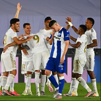 Real Madrid mantuvo su marcha perfecta y el lunes puede ser campeón