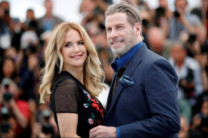 Kelly Preston y John Travolta. EFE/EPA/FRANCK ROBICHON
