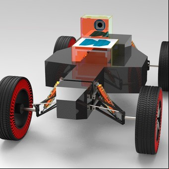 El auto argentino que correrá una carrera en la Luna