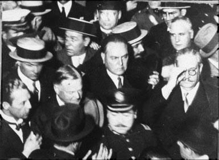 Hipólito Yrigoyen, el día del golpe militar.