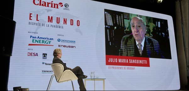 Julio María Sanguinetti: "La opción entre salud o economía es una dicotomía falsa"