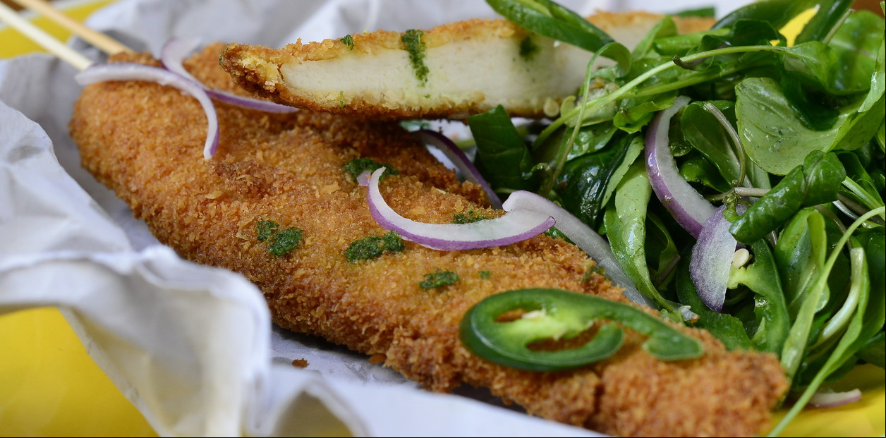 Receta de Brochette de pollo con coco y jalapeño