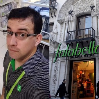 Juan, uno de los trabajadores de  Falabella: "Yo me iría del país con ellos"