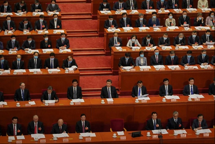 Las mujeres ocupan pocos puestos en las altas esferas del aparato del Partido Comunista. Foto Andrea Verdelli/Getty Images.