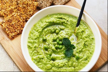 Receta de Dip de arvejas