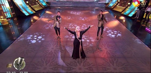 Gladys La Bomba Tucumana la rompió, junto al ex Ráfaga Rodrigo Tapari, en Cantando 2020