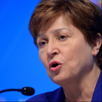 Kristalina Georgieva, directora del FMI: "No venimos a la Argentina con la idea de recortar aún más el gasto"