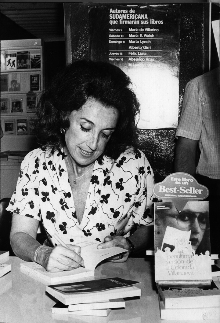 La escritora argentina Marta Lynch. Archivo Clarín.
marta lynch