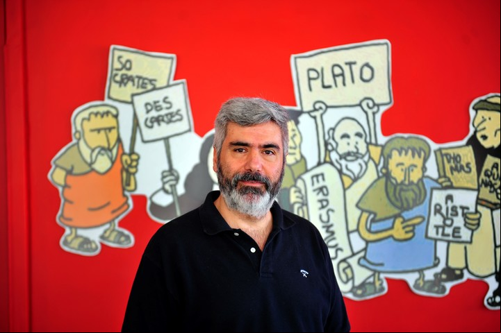 Diego Berardo, director de El Cultural San Martin. Foto: Lucía Merle