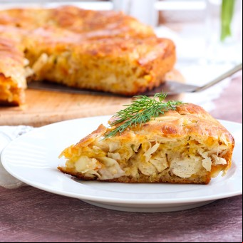 Tarta de pollo