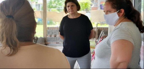 Patricia Bullrich recorrió tierras usurpadas de Ciudad Evita y advirtió por posibles nuevas tomas en Guernica