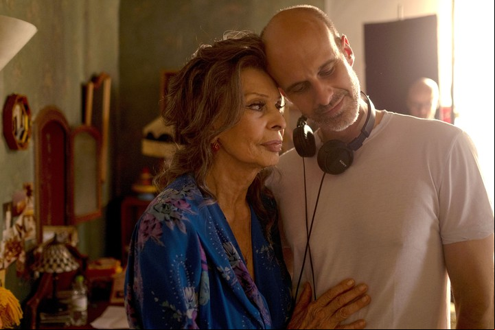 Sophia y su hijo Edoardo. (EFE)
